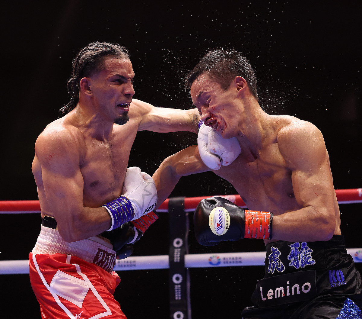 Garcia upsets the odds to secure tight victory over Imanaga in Riyadh